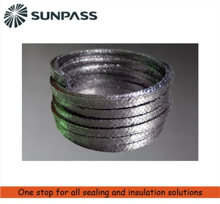 Graphite Packing With Inconel Wire And Jacketed Wire Mesh