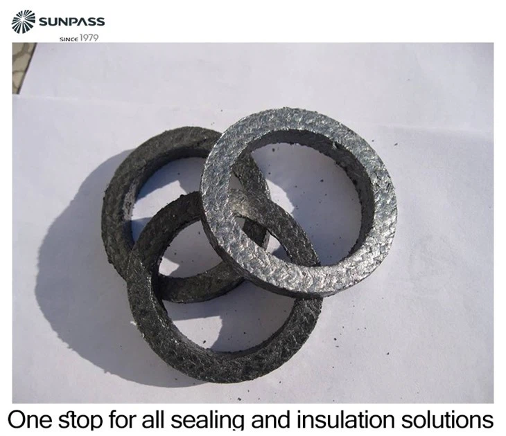 High Temperature Flexible Graphite Packing Ring For Valve Pump